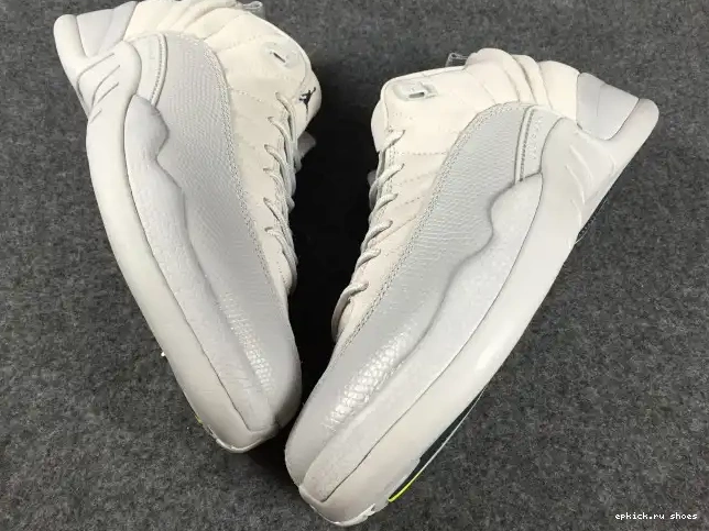 Rep Low 12 Jordan Air Grey 308317-002 Suede 0501